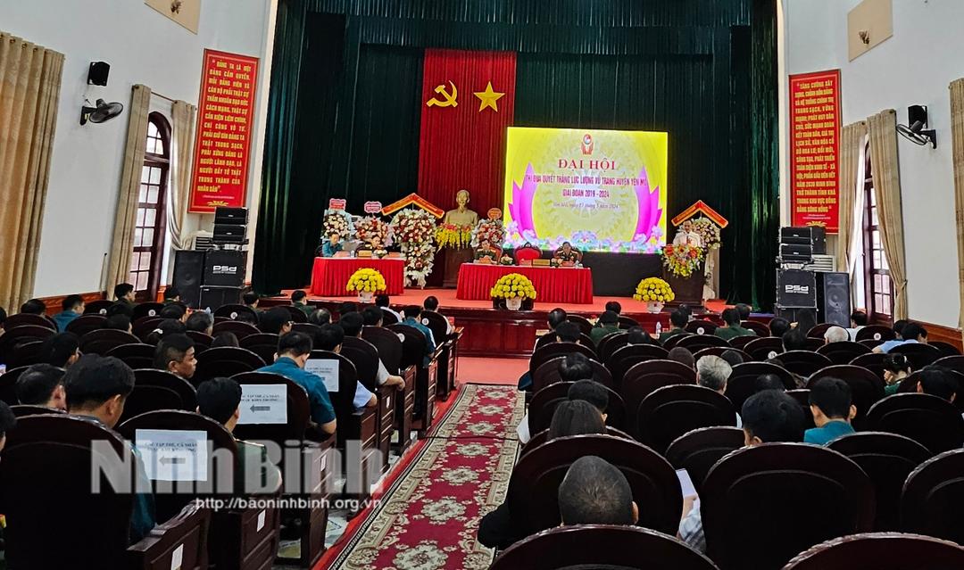Đại hội Thi đua Quyết thắng LLVT huyện Yên Mô giai đoạn 2019-2024