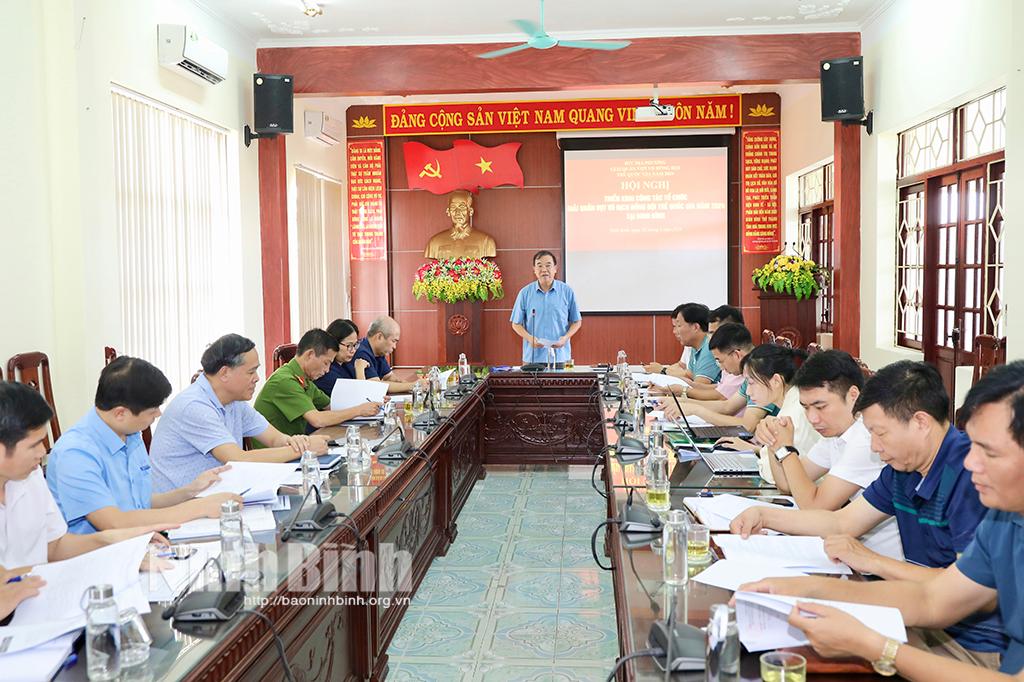 Triển khai công tác tổ chức Giải quần vợt vô địch đồng đội trẻ quốc gia tại Ninh Bình