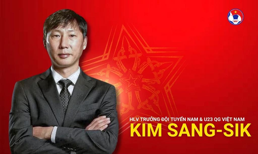 Huấn luyện viên Kim Sang-sik chính thức ngồi 'ghế nóng' Đội tuyển Việt Nam