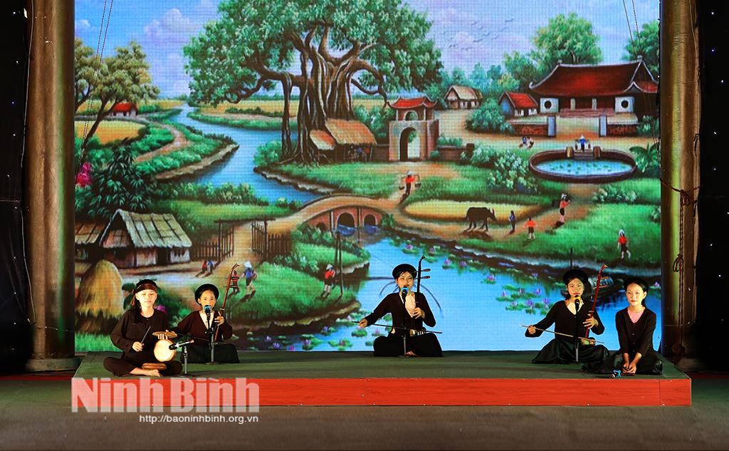 Yên Mô: Gìn giữ, phát huy các loại hình nghệ thuật hát Xẩm, hát Chèo