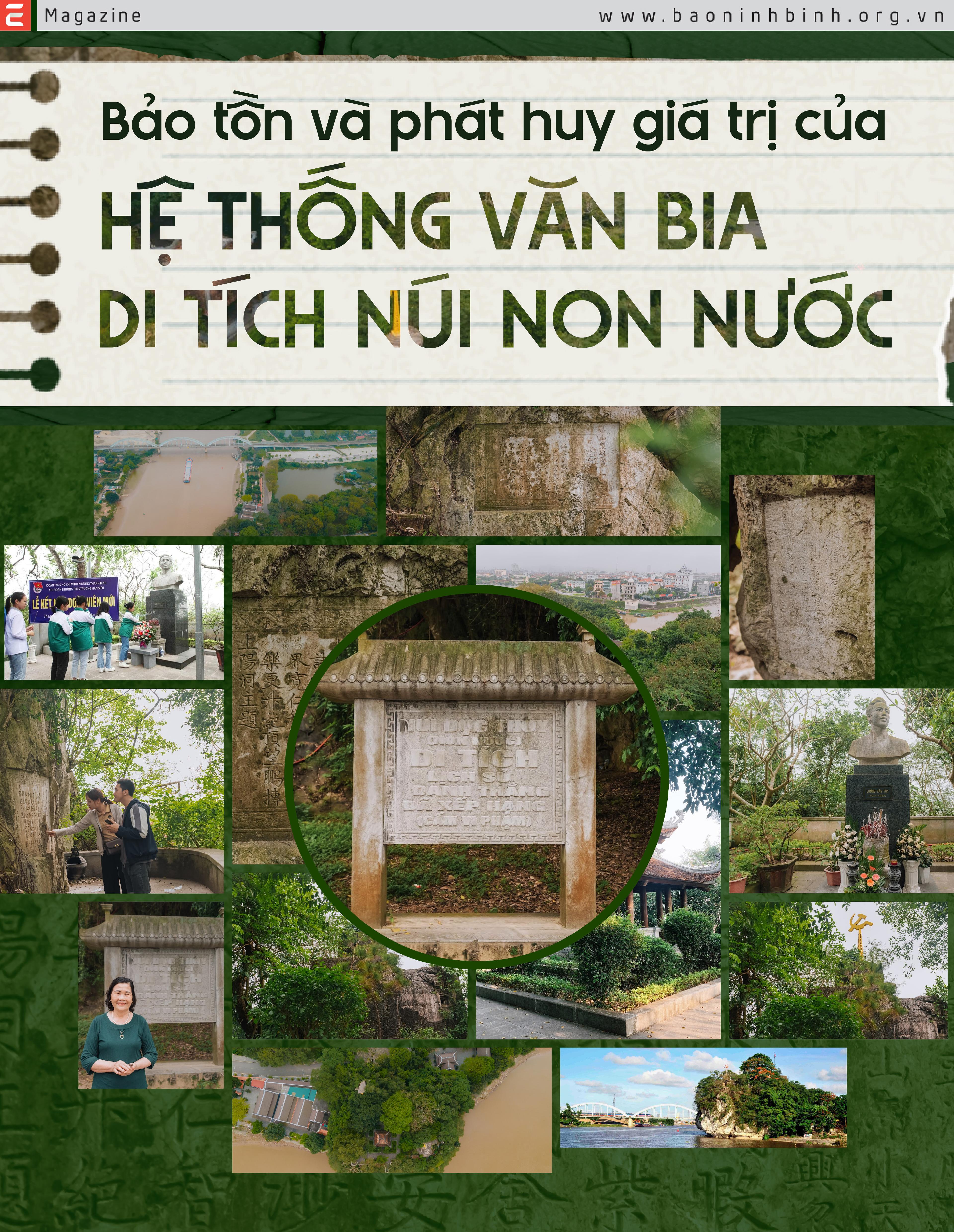 (Emagazine) - Bảo tồn và phát huy giá trị của hệ thống văn bia di tích núi Non Nước