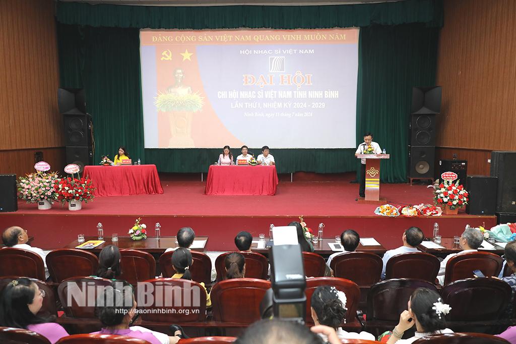 Đại hội Chi hội Nhạc sỹ Việt Nam tỉnh Ninh Bình lần thứ I