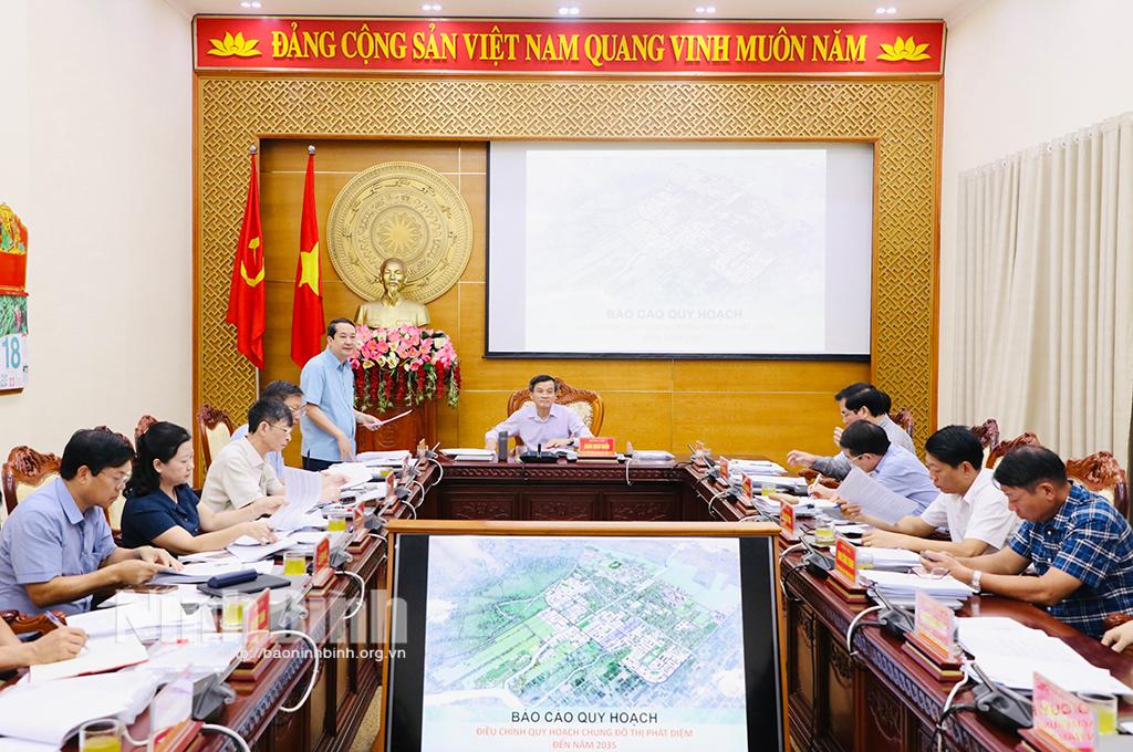 Hội nghị Ban Thường vụ Tỉnh ủy