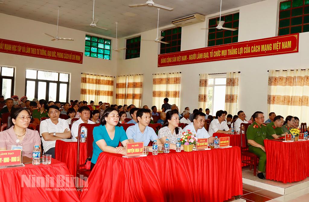 Ninh Khang tổ chức Ngày hội Toàn dân bảo vệ an ninh Tổ quốc năm 2024