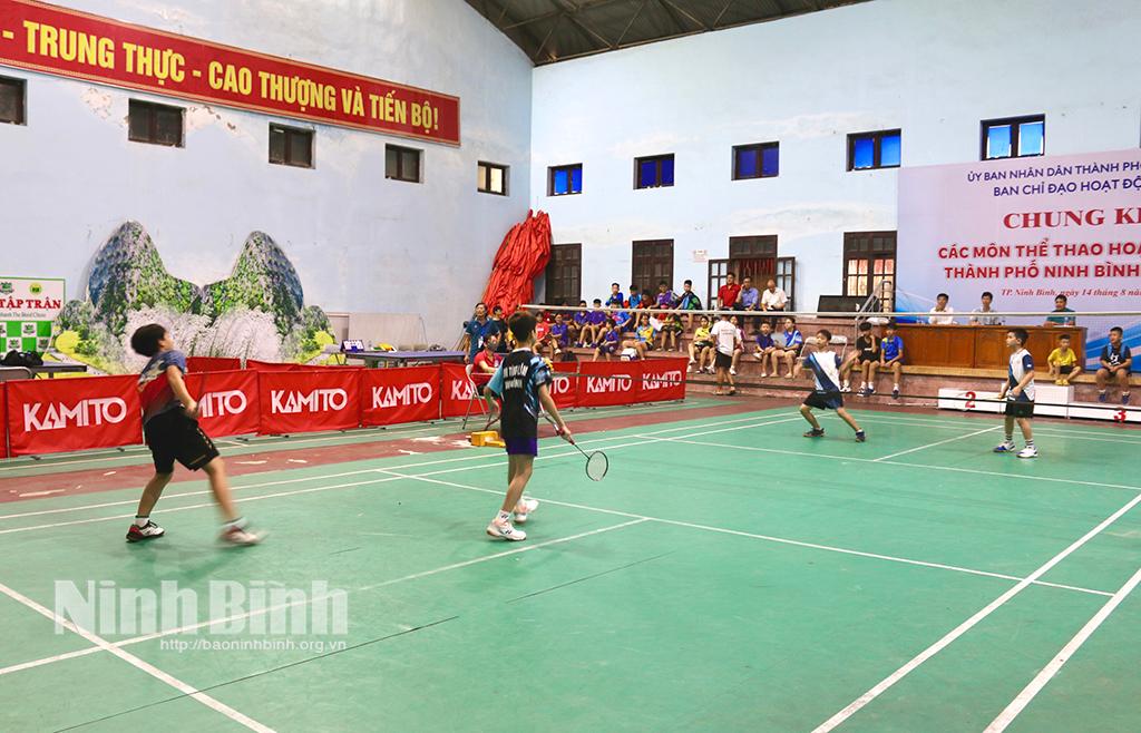 Thành phố Ninh Bình: Chung kết các môn thể thao hè 2024
