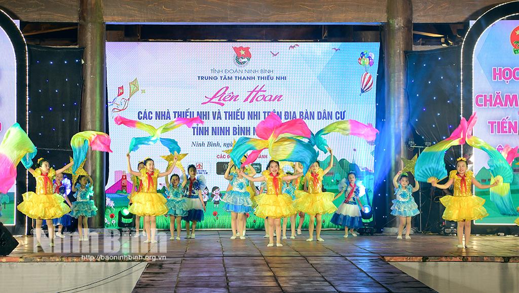 Công diễn và trao giải Liên hoan các nhà thiếu nhi và thiếu nhi trên địa bàn dân cư năm 2024