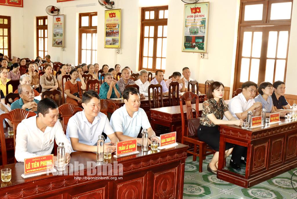 Tuyên truyền, triển khai thực hiện một số nhiệm vụ công tác dân vận tại huyện Gia Viễn