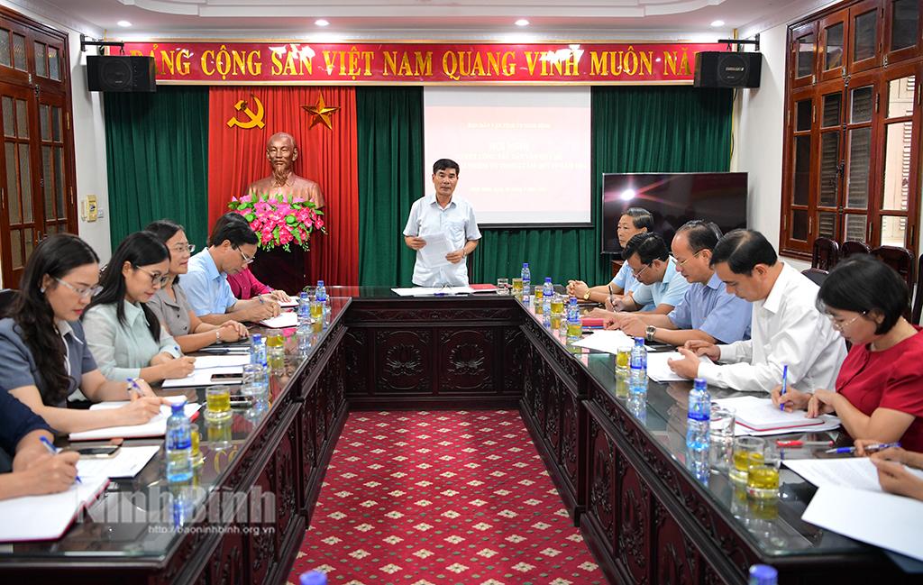 Triển khai nhiệm vụ công tác dân vận quý IV