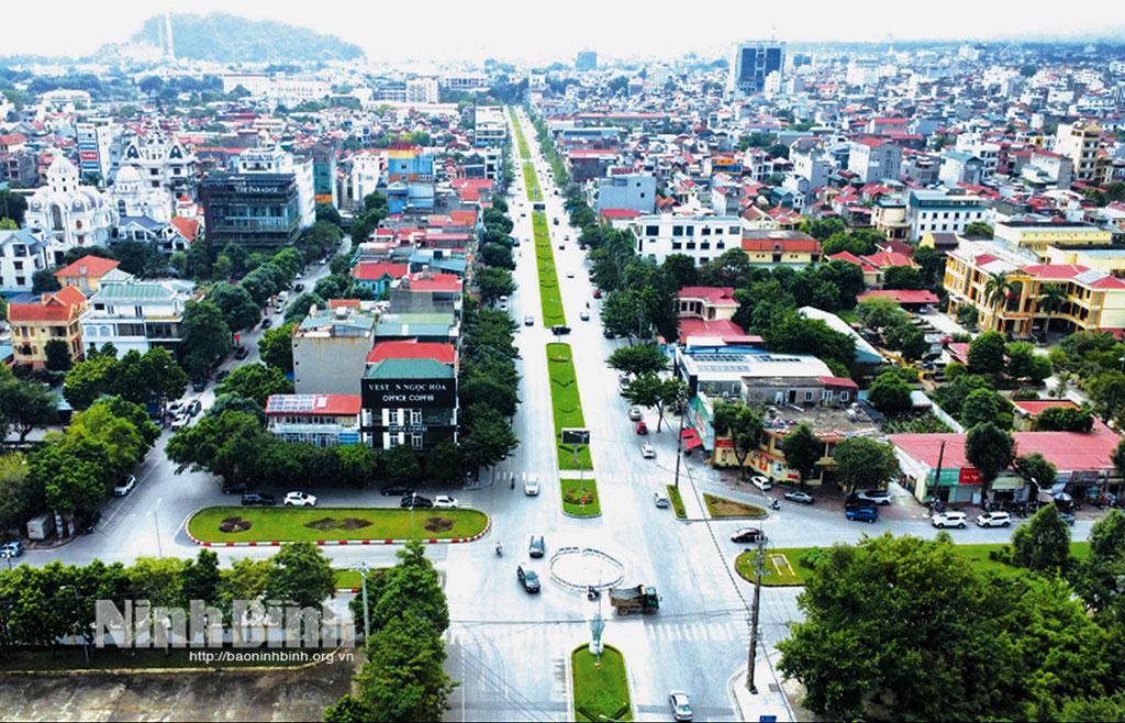 Thành phố Ninh Bình hôm nay.