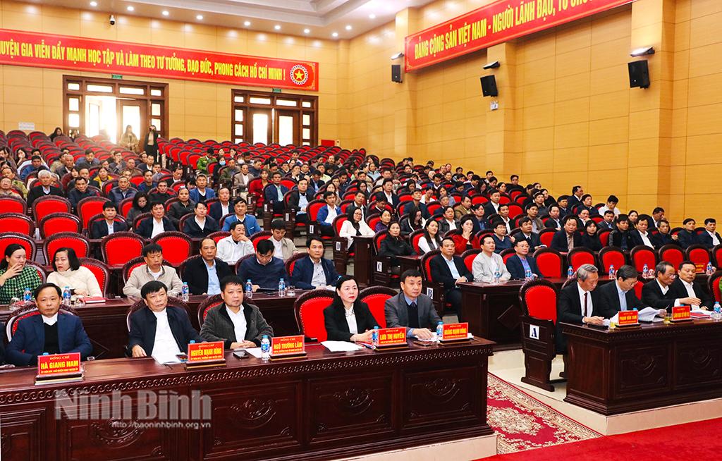 Các đại biểu dự hội nghị. Ảnh: Đức Lam