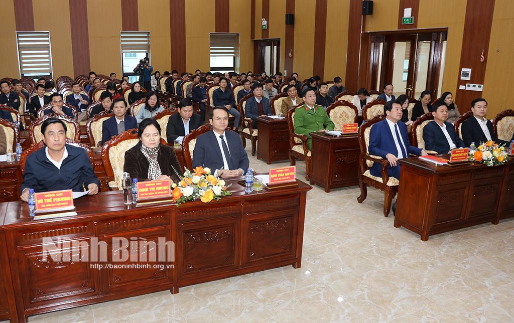 Các đại biểu dự hội nghị.