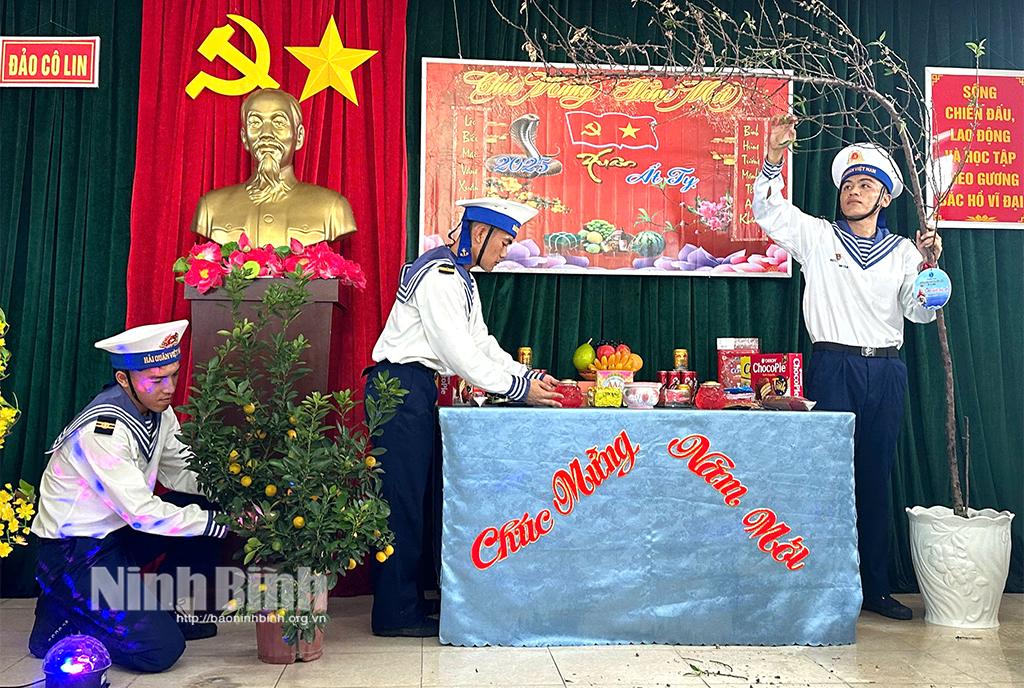 Tết ở Quần đảo Trường Sa cũng đầy đủ hương vị truyền thống.