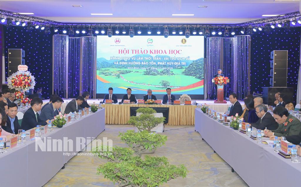 Quang cảnh khai mạc Hội thảo.