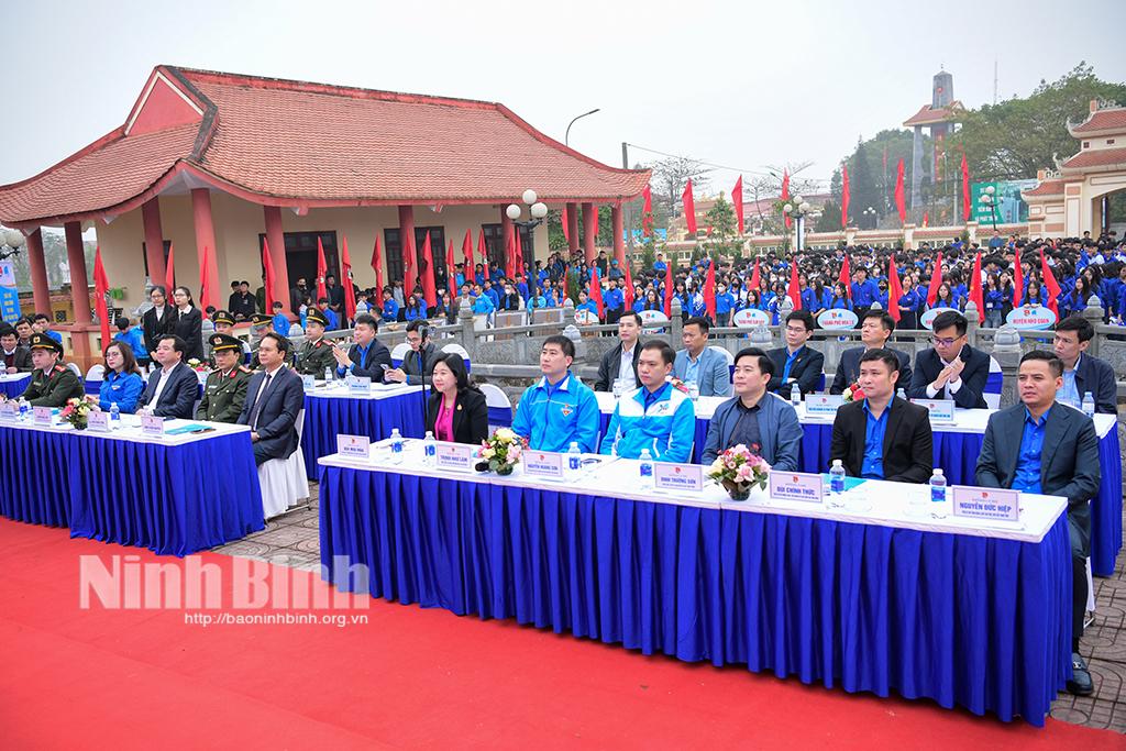 Các đại biểu dự Lễ khởi động Tháng Thanh niên năm 2025.