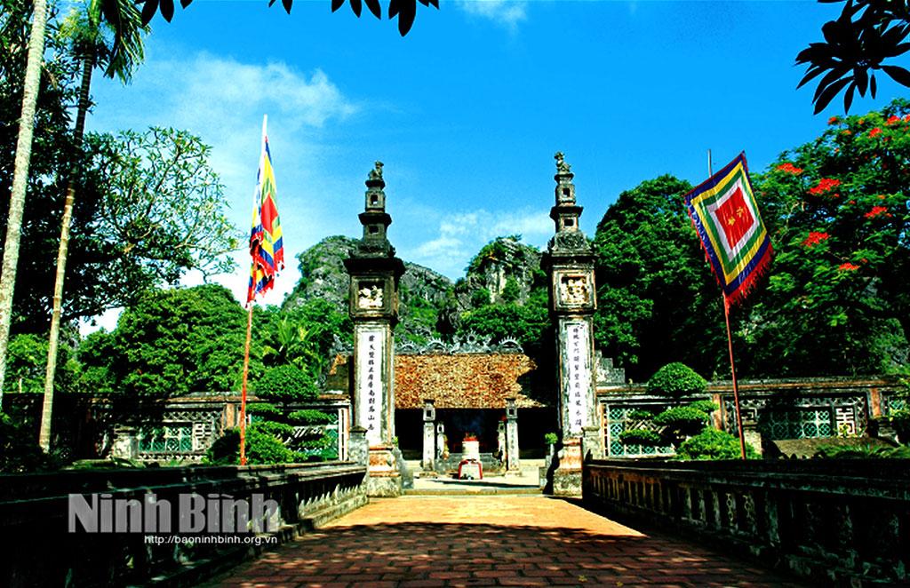 Đền thờ Vua Đinh Tiên Hoàng tại Khu di tích Quốc gia đặc biệt Cố đô Hoa Lư. Ảnh: Ninh Mạnh Thắng