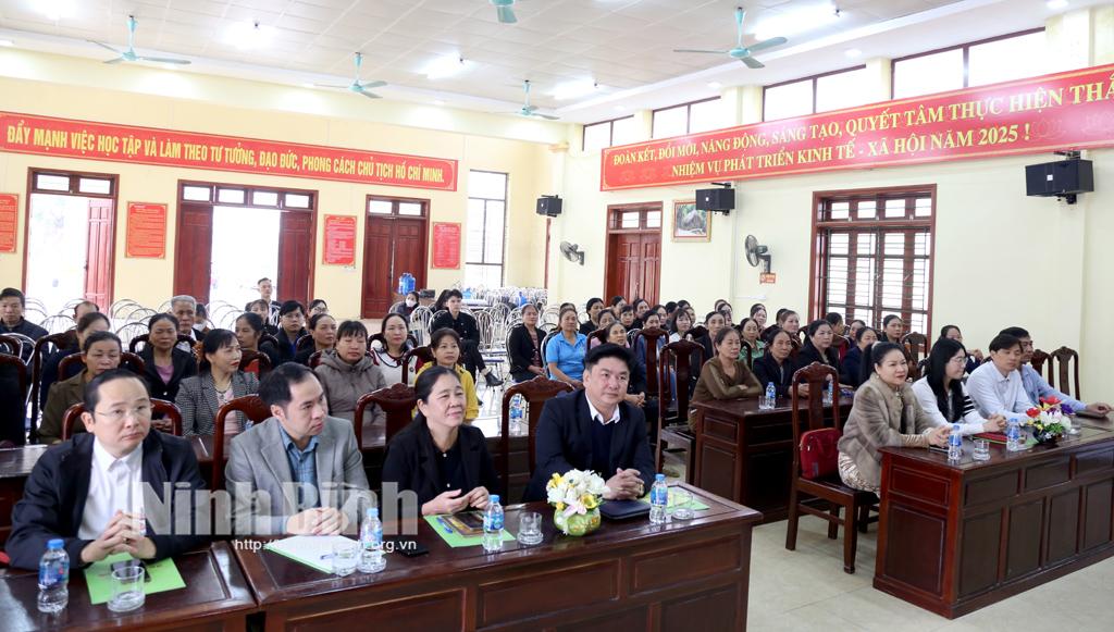 Các đại biểu dự lớp tập huấn.