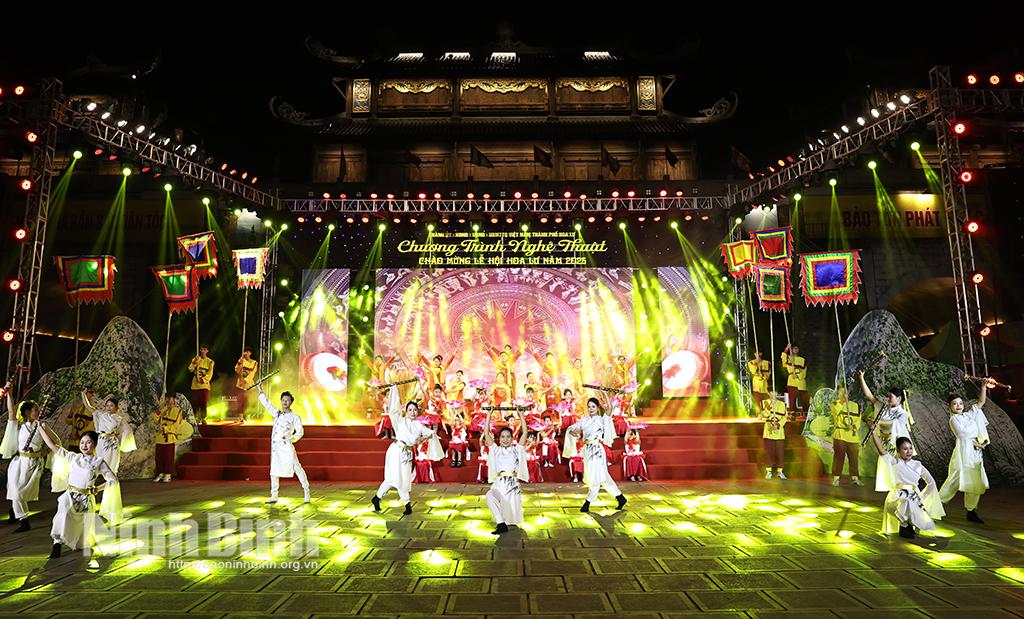 Một tiết mục trình diễn tại chương trình nghệ thuật.