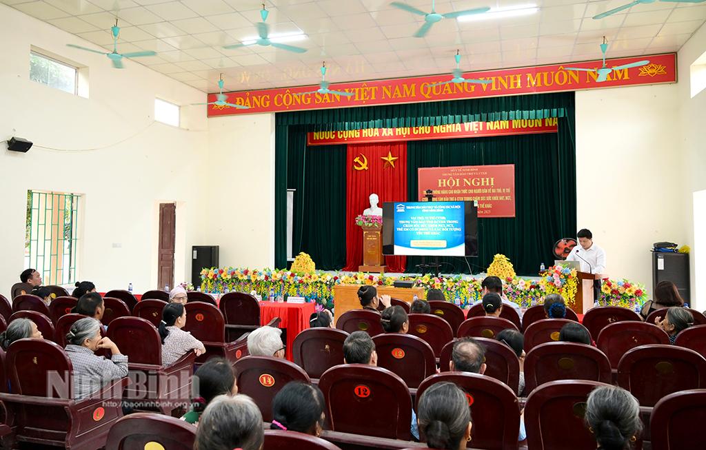 Quang cảnh hội nghị.