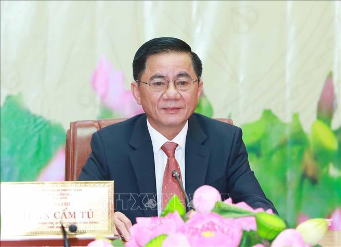 Thường trực Ban Bí thư Trần Cẩm Tú.