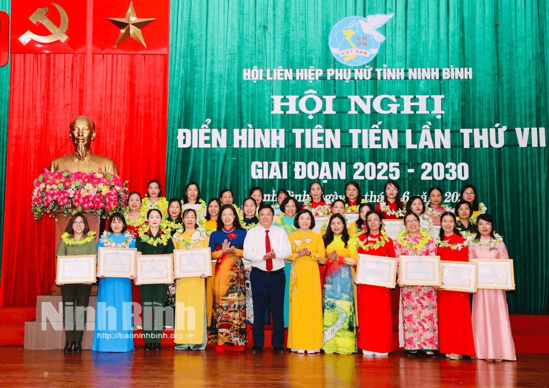 Các cá nhân có thành tích trong phong trào thi đua yêu nước, các cuộc vận động và thực hiện nhiệm vụ công tác Hội giai đoạn 2020 2025 được Hội LHPN tỉnh biểu dương.