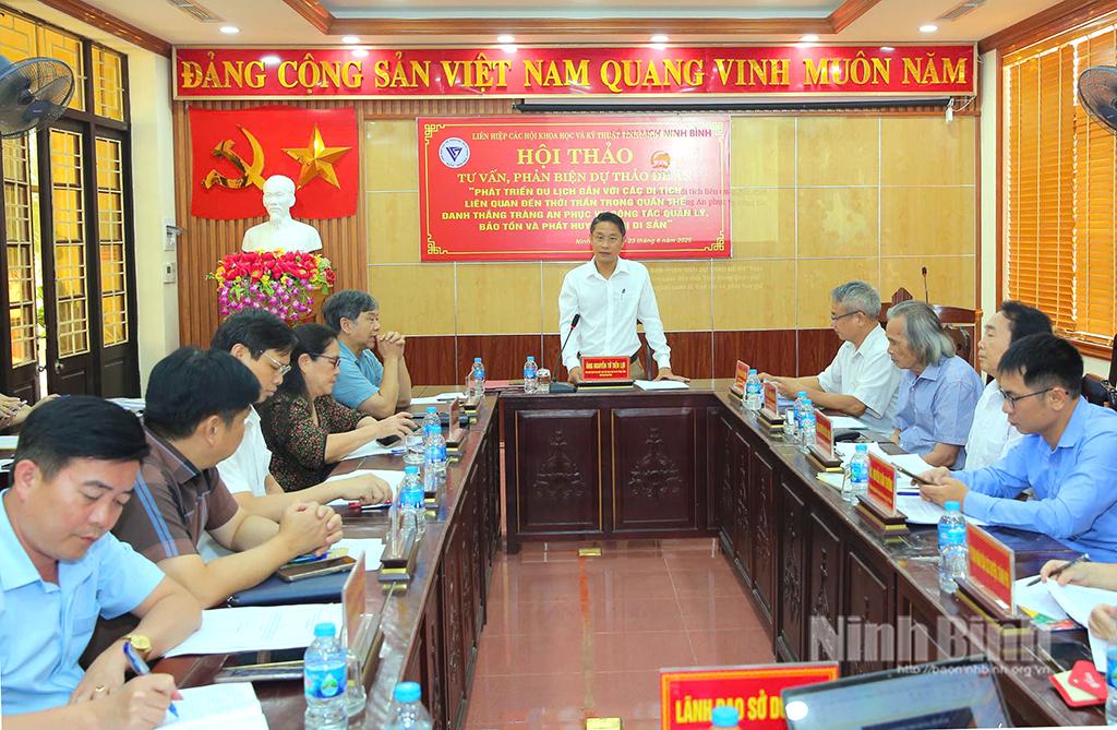 Quang cảnh Hội thảo tư vấn, phản biện.