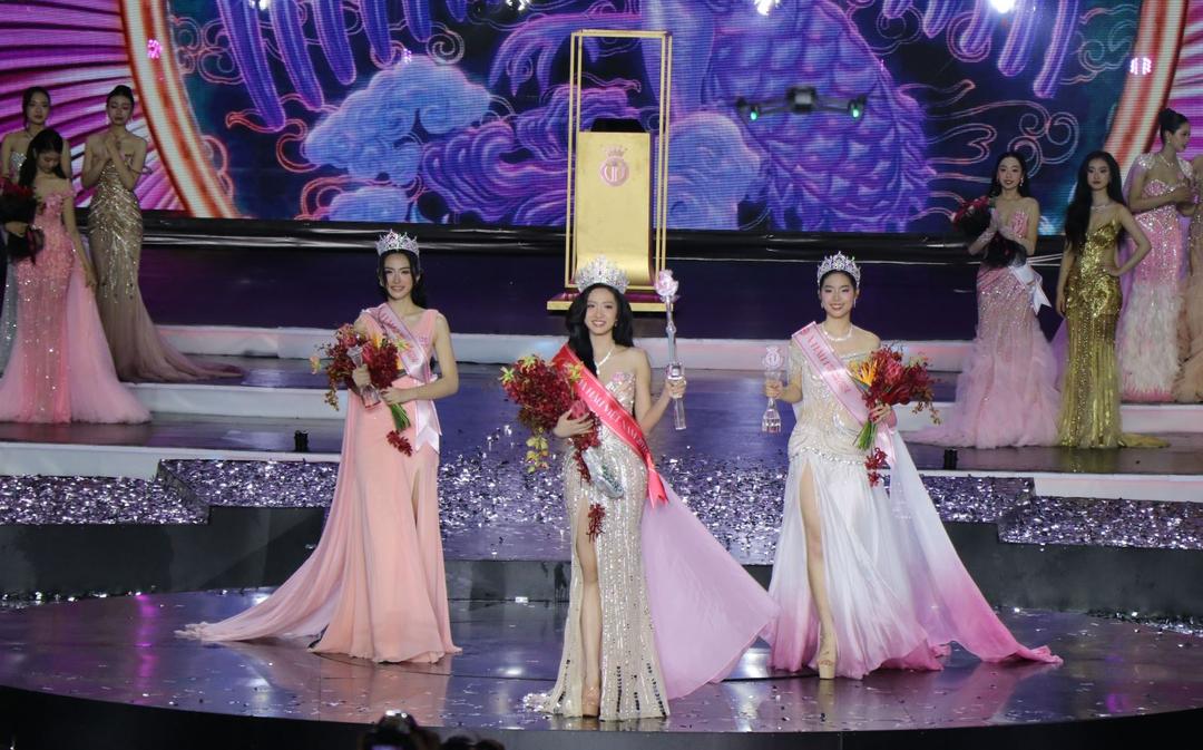 Hà Trúc Linh đăng quang Hoa hậu Việt Nam 2024. Ảnh: TTXVN