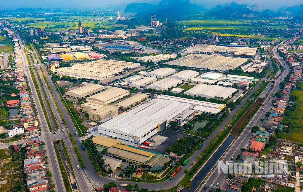 KCN Gián Khẩu được đầu tư đồng bộ hạ tầng là lợi thế để thu hút các nhà đầu tư trong và ngoài nước. Ảnh: Ngọc Linh