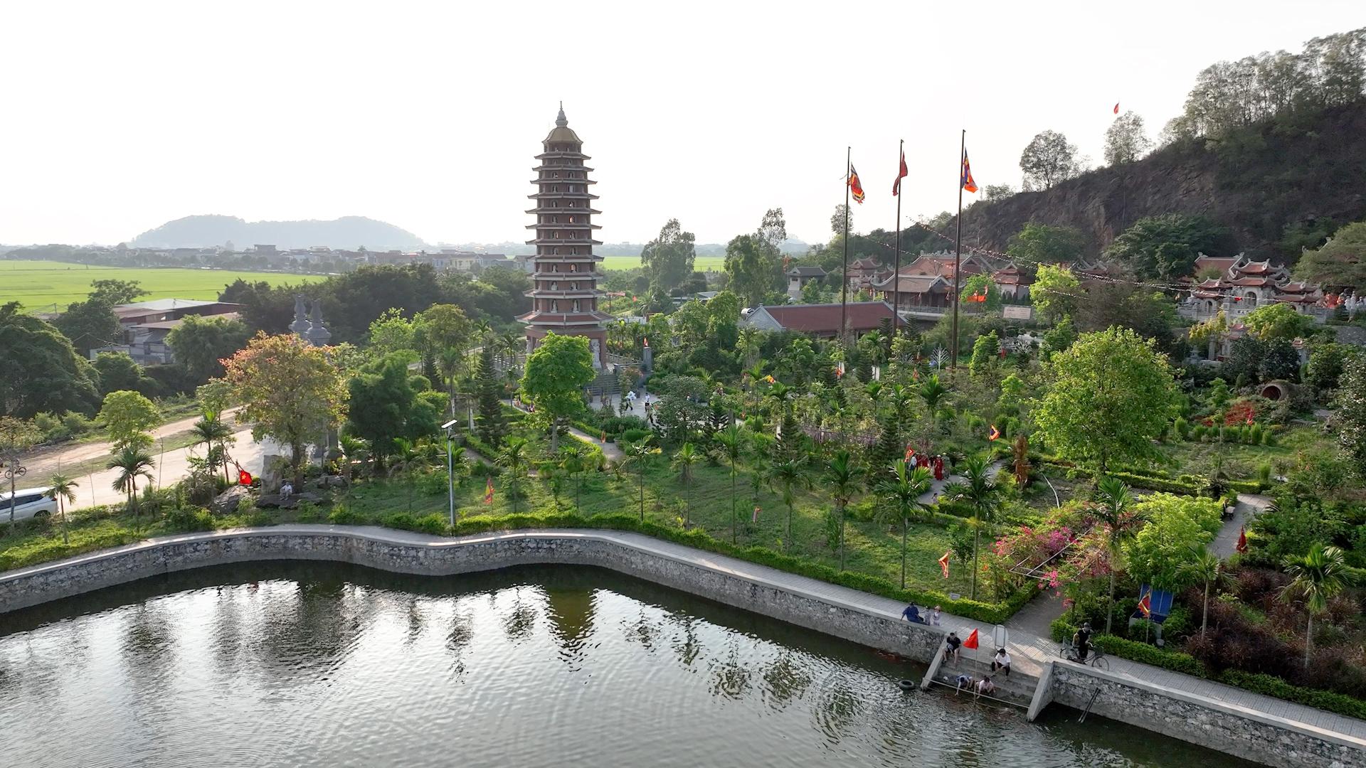 Hổ Sơn Tự - Dấu thiêng nhị vị công chúa Triều Trần