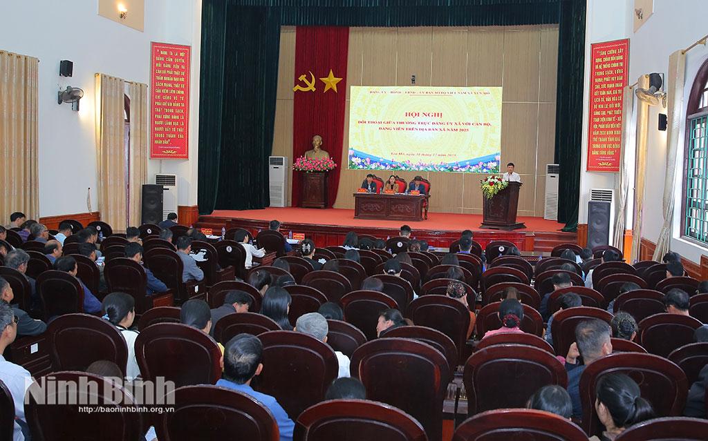 Quang cảnh hội nghị.