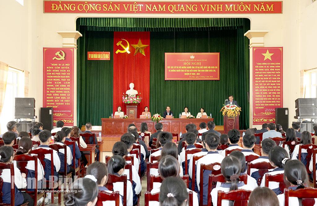 Quang cảnh hội nghị.