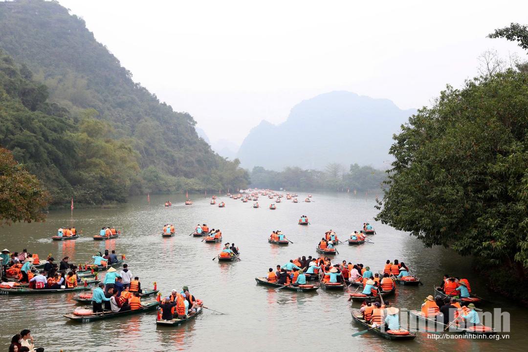 Khu du lịch sinh thái Tràng An. Ảnh: Minh Hải