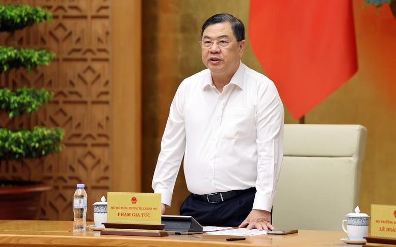 Phó Thủ tướng Thường trực Phạm Gia Túc, Chủ tịch Ủy ban quốc gia APEC 2027 chủ trì cuộc họp lần thứ ba của Ủy ban - Ảnh: VGP/Phương Nguyên