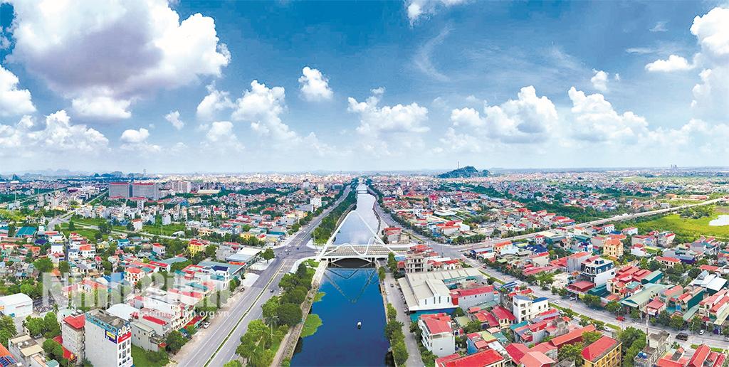 Diện mạo mới phường Hoa Lư hôm nay. Ảnh: Ngọc Linh