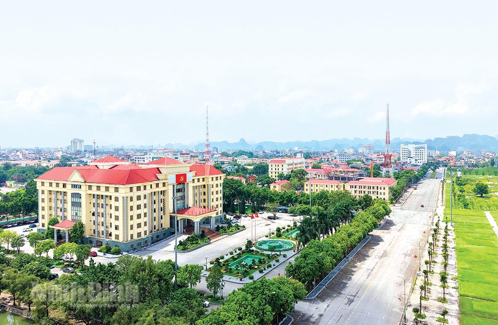 Quang cảnh Trụ sở cơ quan Tỉnh ủy Ninh Bình. Ảnh: Ngọc Linh