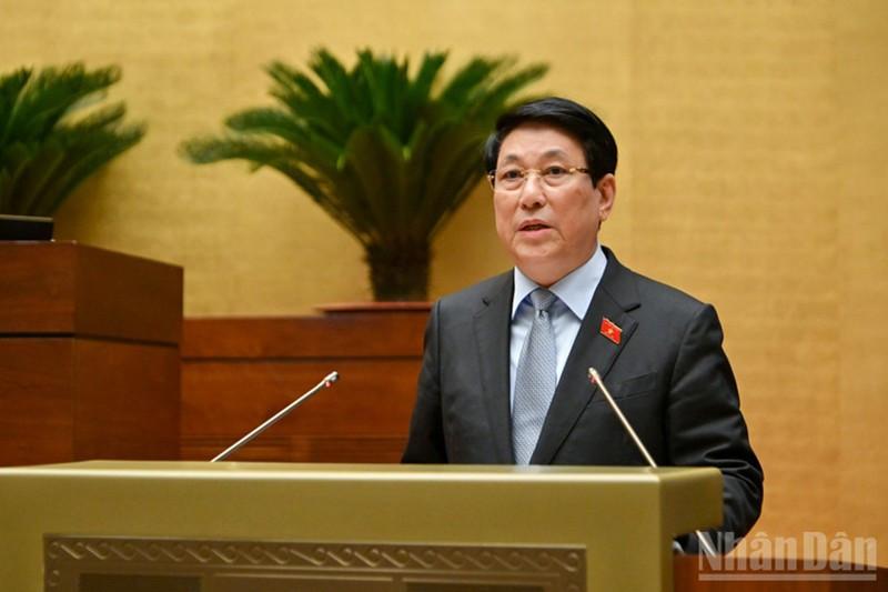 Chủ tịch nước Lương Cường. (Ảnh: DUY LINH)