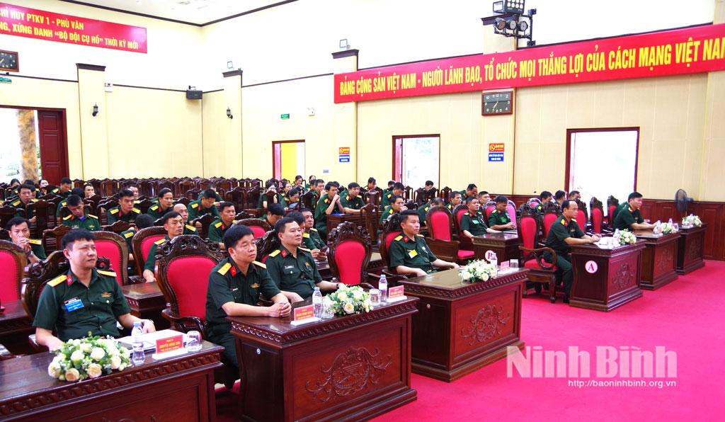 Các đại biểu dự khai mạc hội thi.