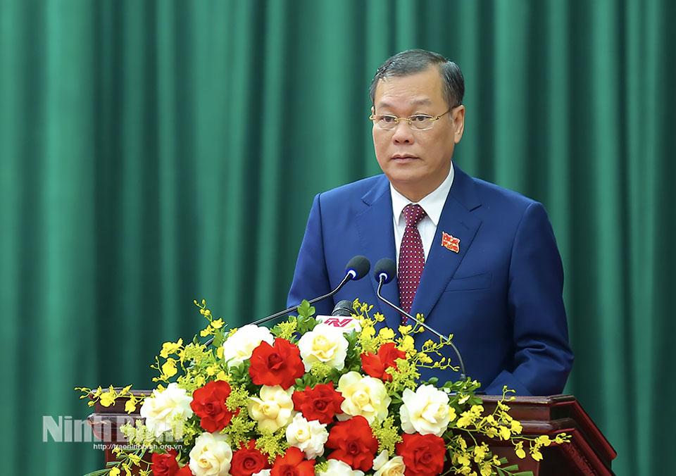 Nghị quyết số 2035/NQ-UBTVQH15, Ủy ban Thường vụ Quốc hội quyết nghị phê chuẩn kết quả bầu ông Lê Quốc Chỉnh, Phó Bí thư Tỉnh ủy, Chủ tịch Hội đồng nhân dân tỉnh Ninh Bình khóa XV, nhiệm kỳ 2021 - 2026 giữ chức Chủ tịch Hội đồng nhân dân tỉnh Ninh Bình khóa XVI, nhiệm kỳ 2026 - 2031 kể từ ngày 27/3/2026.