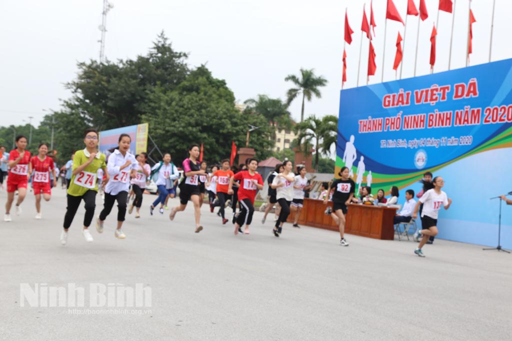 Giải Việt dã thành phố Ninh Bình năm 2020