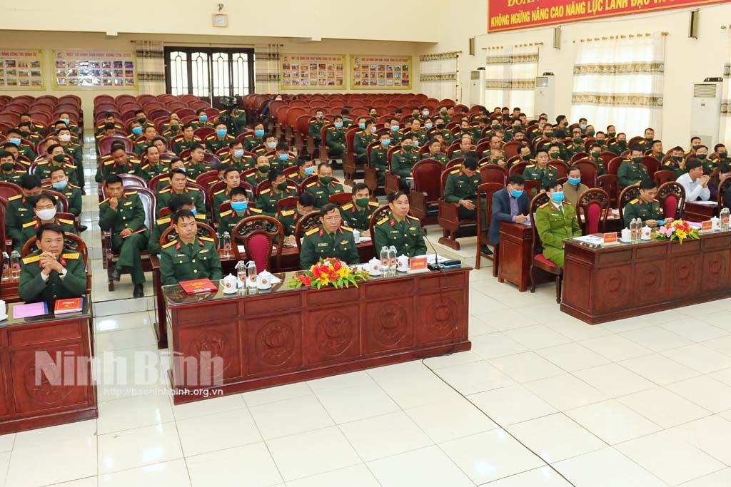 Lữ đoàn Phòng không 241 tổ chức hội nghị đoàn kết quân dân năm 2020