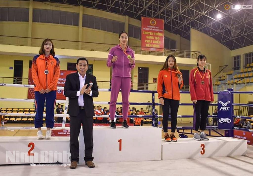 Ninh Bình giành 4 huy chương tại Giải Vô địch boxing toàn quốc năm 2020