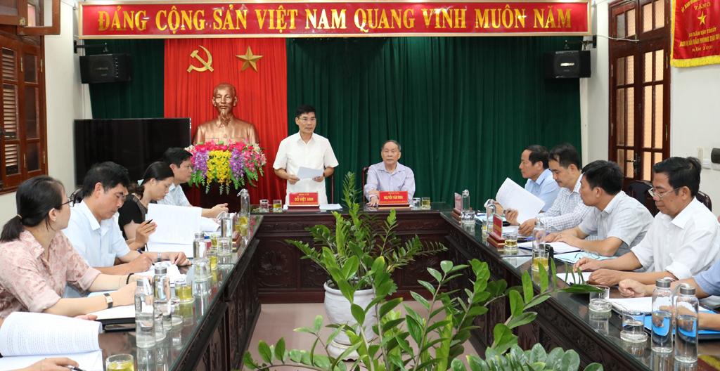 Hội Nạn nhân chất độc da cam/dioxin Việt Nam làm việc tại tỉnh về thực hiện Chỉ thị 43
