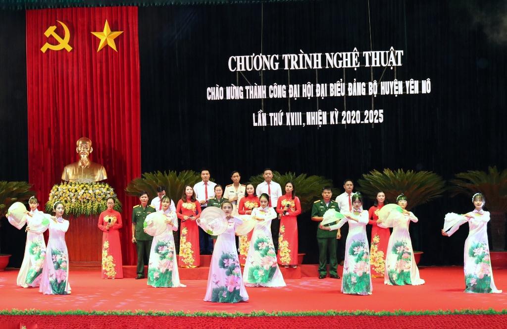 Chương trình nghệ thuật chào mừng thành công Đại hội đại biểu huyện Yên Mô lần thứ XVIII, nhiệm kỳ 2020-2025