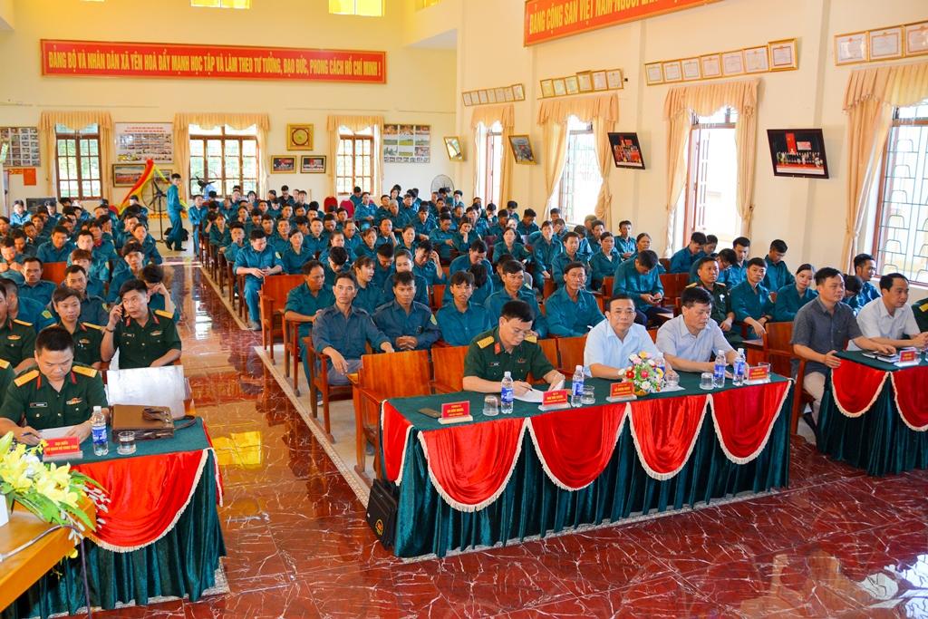 Khai mạc huấn luyện nâng cao dân quân cơ động năm 2020