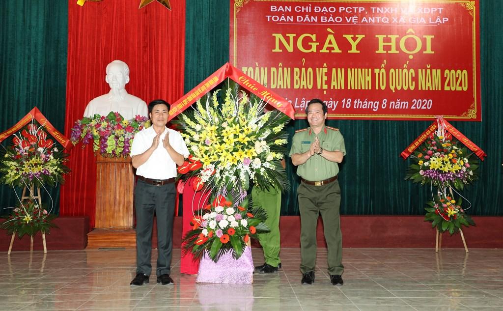 Xã Gia Lập tổ chức ngày hội "Toàn dân bảo vệ an ninh Tổ quốc"