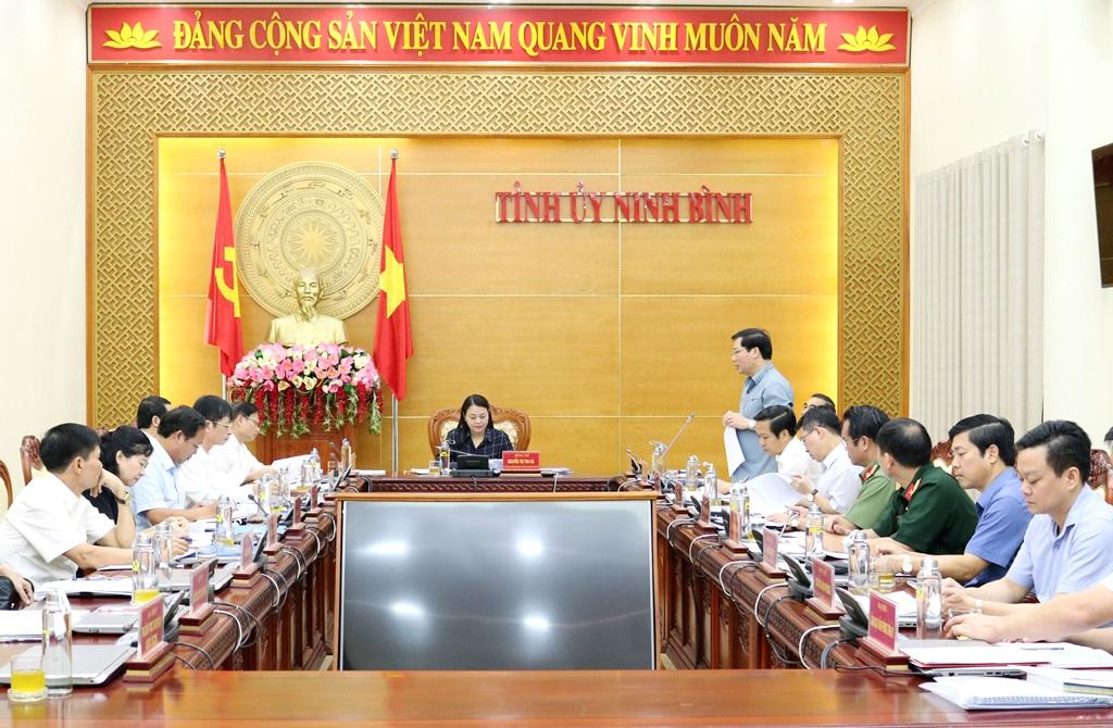 Tăng cường công tác lãnh đạo, chỉ đạo trong phòng, chống dịch bệnh Covid-19 trên địa bàn tỉnh