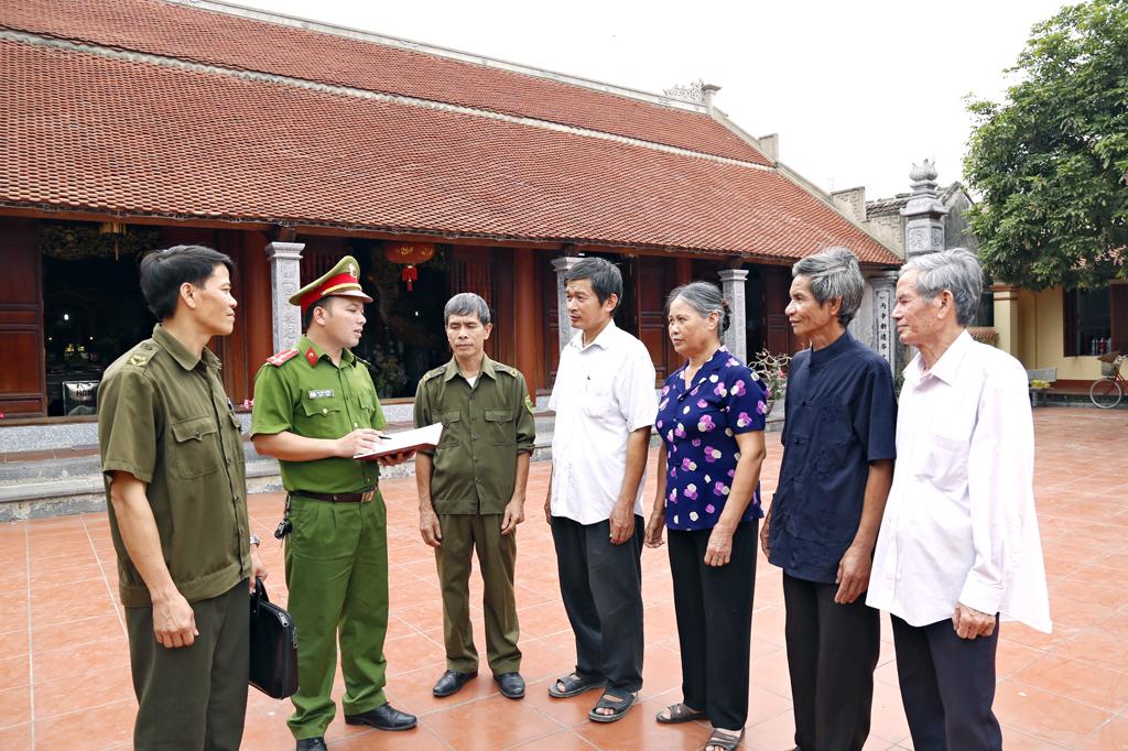Xây dựng lực lượng Công an Ninh Bình trong sạch, vững mạnh, chính quy, tinh nhuệ, từng bước hiện đại