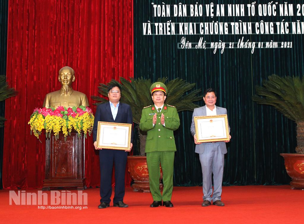 Yên Mô triển khai công tác xây dựng phong trào "Toàn dân bảo vệ an ninh Tổ quốc" năm 2021