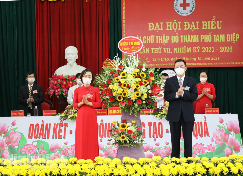 Đại hội Hội Chữ thập đỏ thành phố Tam Điệp