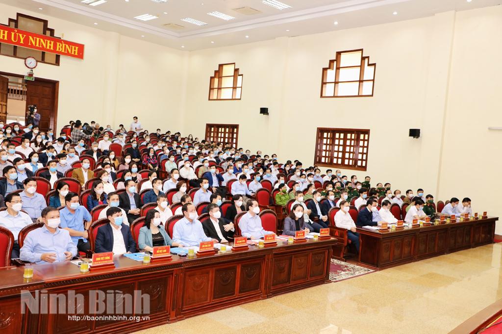 Hội nghị trực tuyến học tập, quán triệt, triển khai các văn bản của BCH Trung ương Đảng, Bộ Chính trị, Ban Bí thư