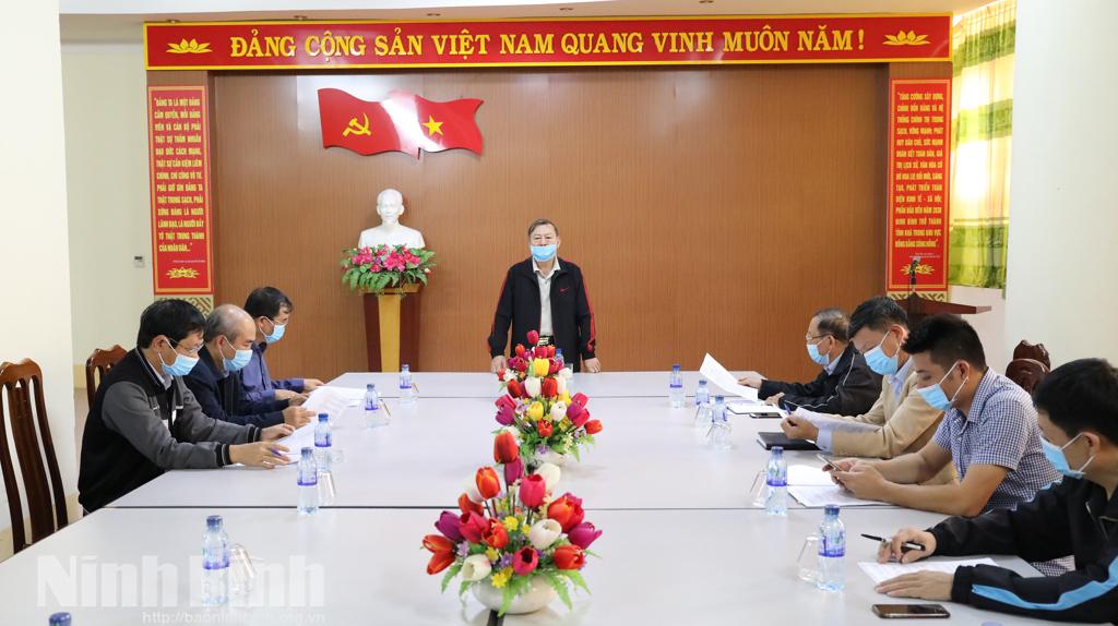 Chuẩn bị cho Giải quần vợt các câu lạc bộ tỉnh Ninh Bình lần thứ XV